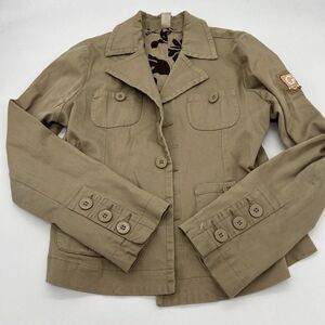 G-Unit Women’s Utility Jacket Beige size Large